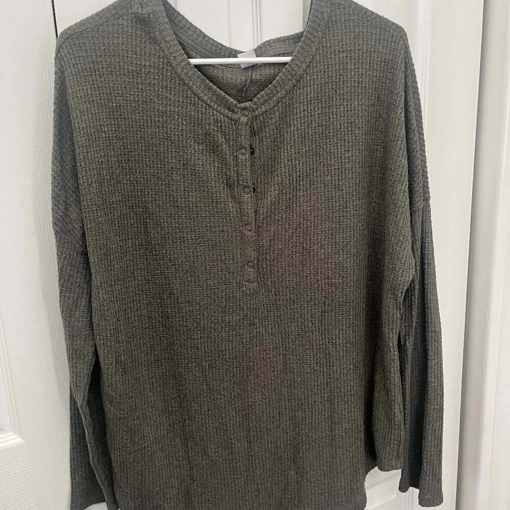 Old Navy Green Long Sleeve M